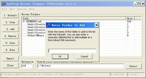 SysPrep Driver Scanner