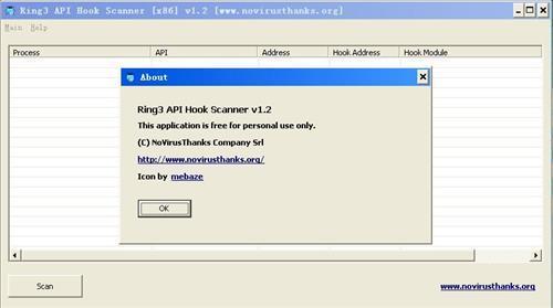 Ring3 API Hook Scanner