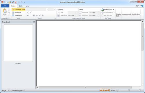 EximiousSoft PDF Editor