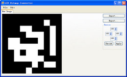 LCD Bitmap Converter