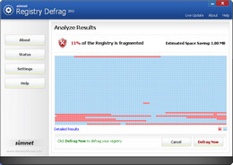 Simnet Registry Defrag