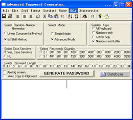 Advanced Password Generator