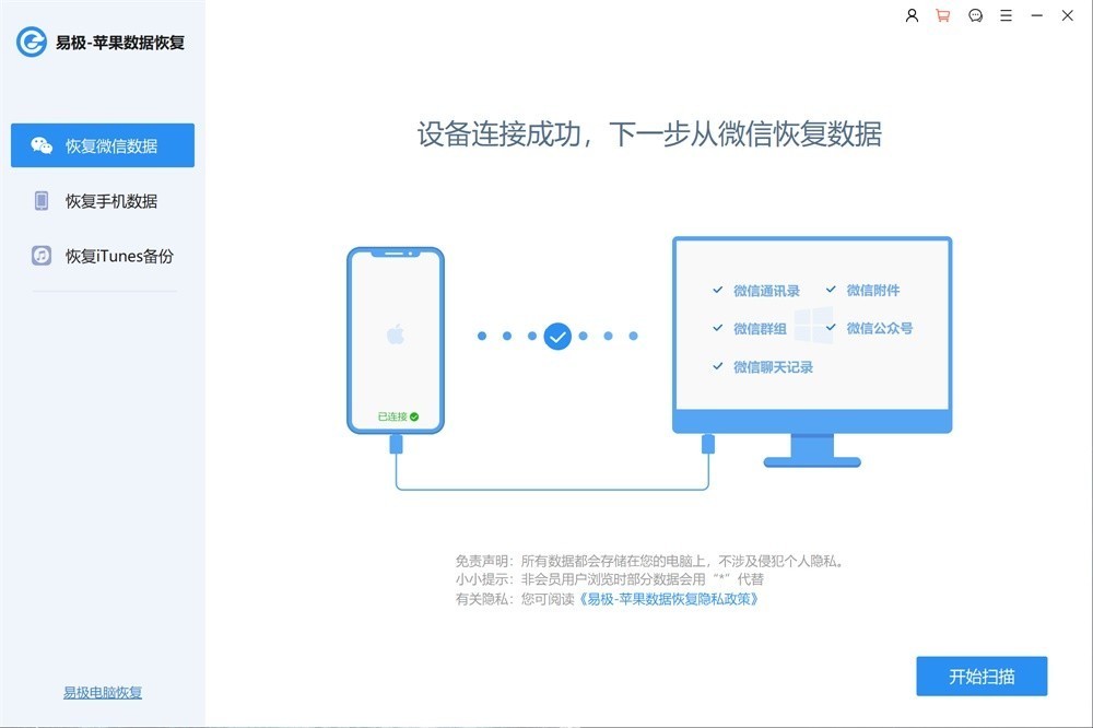 易极苹果数据恢复(360专版)