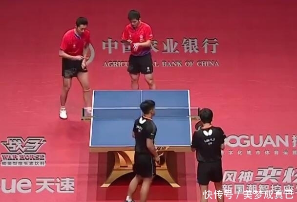 许昕樊振东最佳球