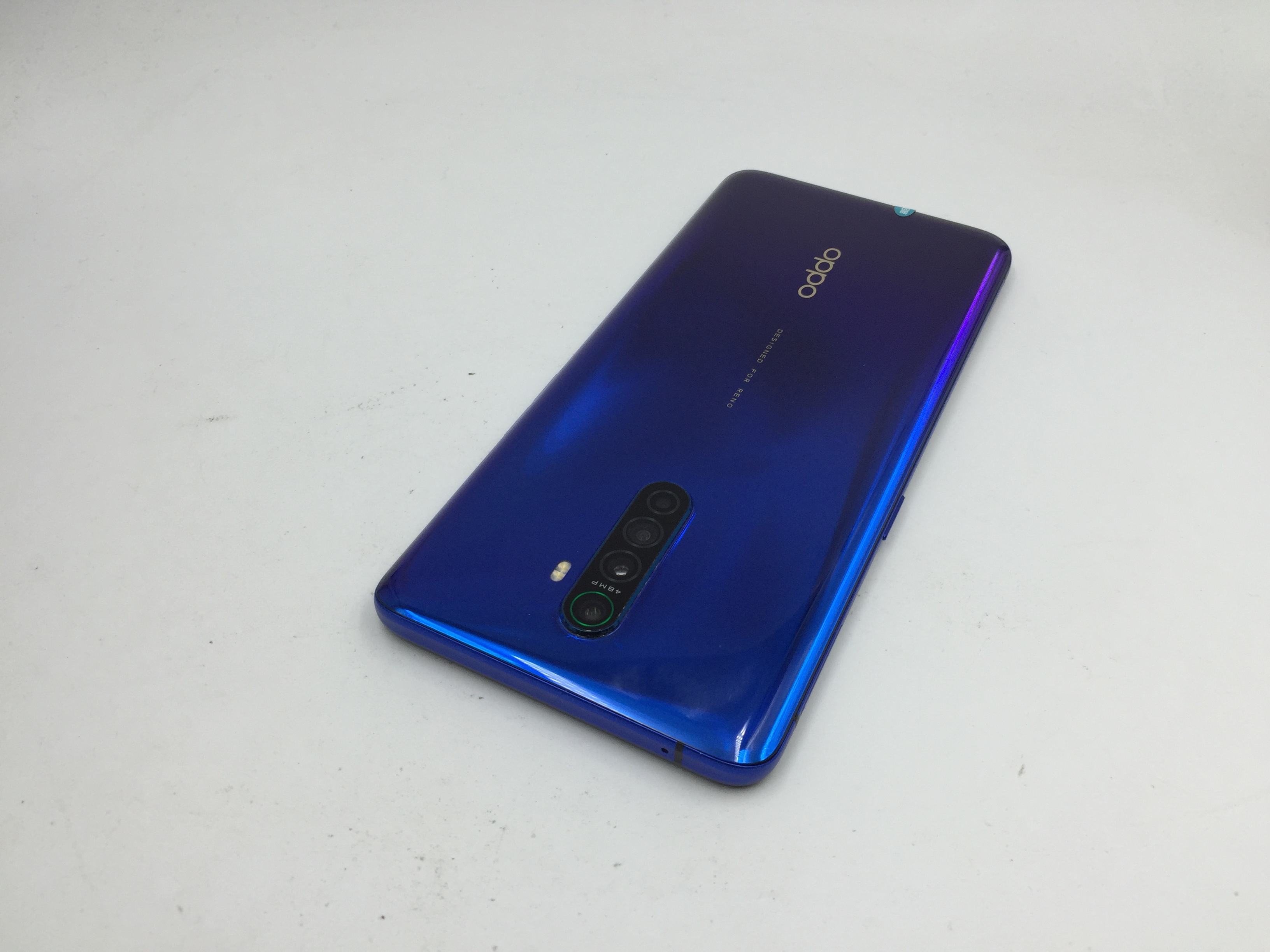 官方质检9成新 全网通 电音紫 12g/256g 国行 oppo reno ace