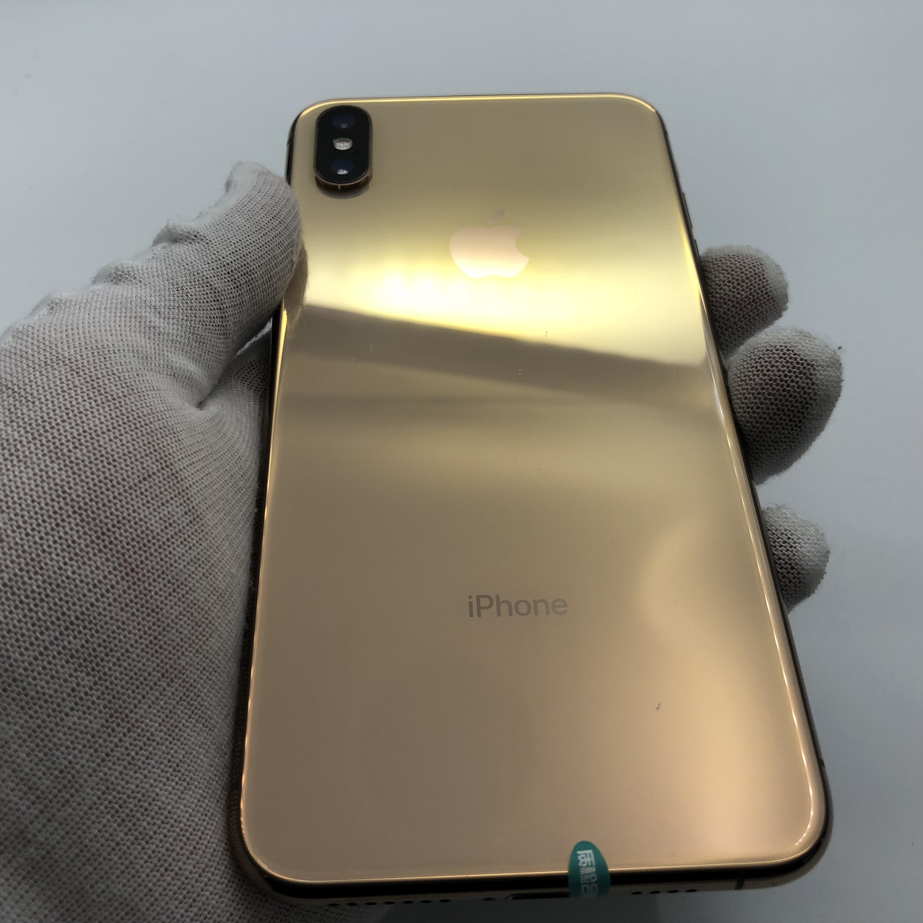 官方质检95成新 全网通 金色 64g 国行 苹果 iphone xs max