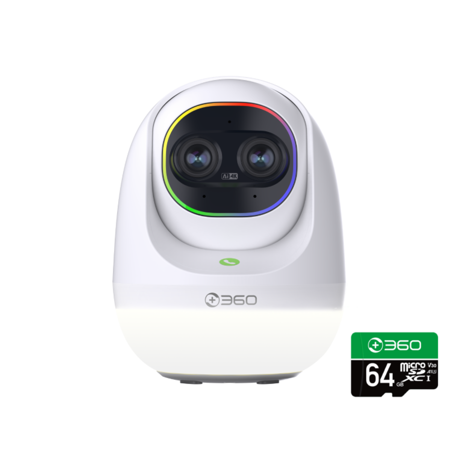 360炫视云台摄像机9Ultra昼夜真彩版+64G